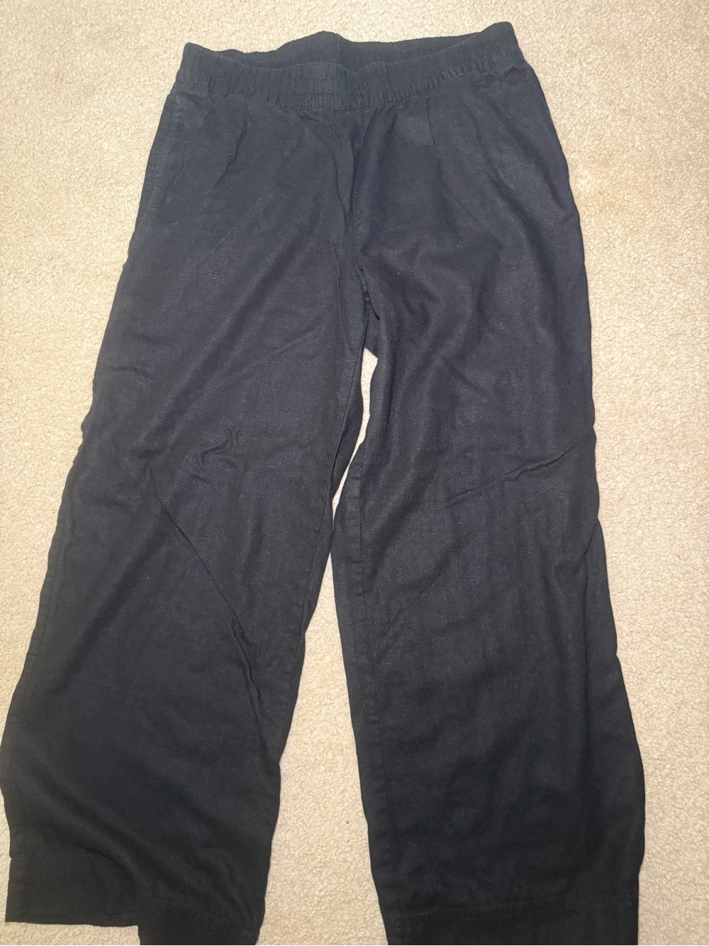 Old Navy Black Women’s Linen Pants